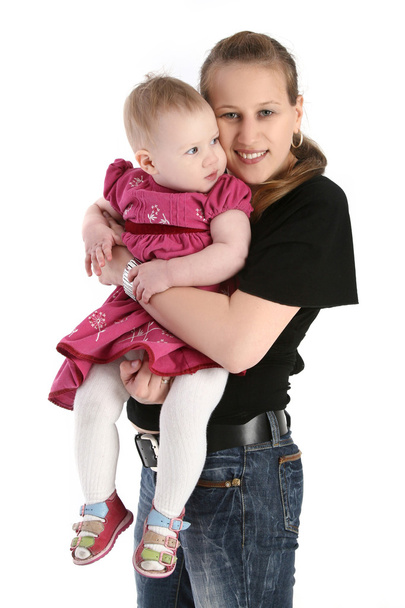 Happy mother with her infant baby - Foto, Bild