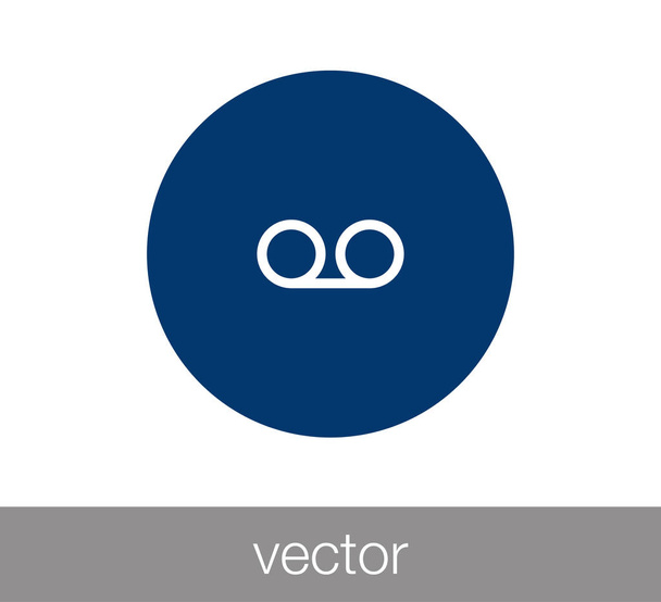 Voice memo icon. - Vector, afbeelding