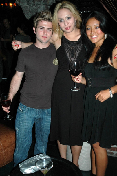 Justin Lanning with Jennifer Leeser and Wendy Martell - Fotoğraf, Görsel
