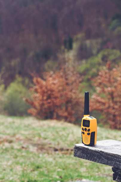 walkie talkie in the wild - Photo, Image
