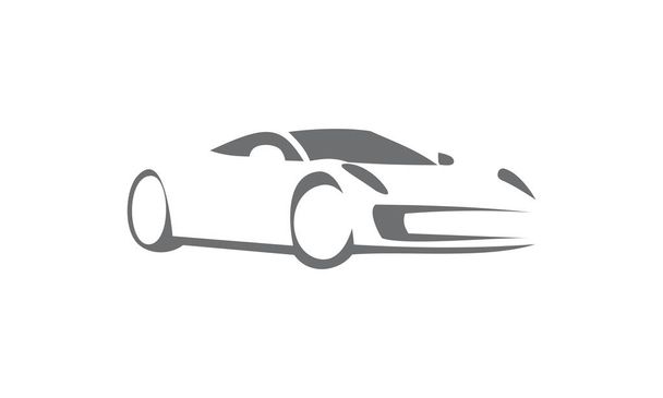 Autó Modern logó sablon - Fotó, kép