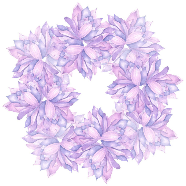 круглі квітковому обрамленні
 - Фото, зображення