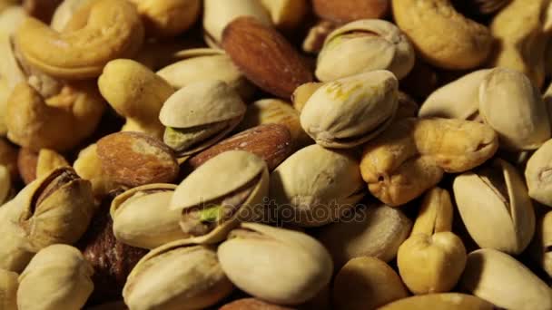 種子の混合品揃えでナッツの背景  - 映像、動画