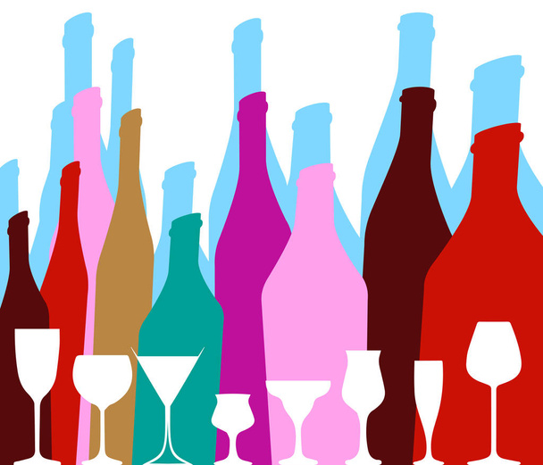 Alcool illustration fond
 - Vecteur, image