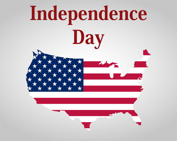 Independence Day in the United States of America. - Вектор, зображення