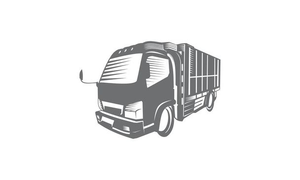 Логотип логистической доставки грузовиков
 - Фото, изображение