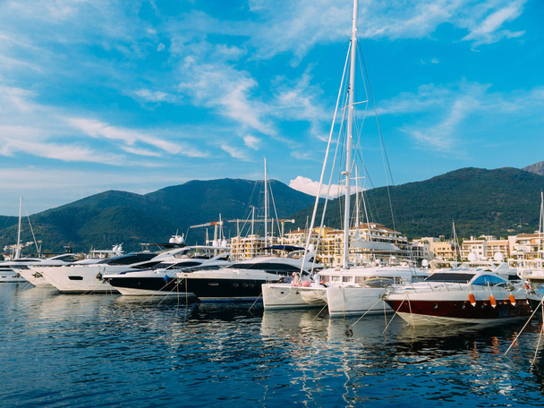 Yacht Porto Montenegro. Area Elite di Tivat
 - Foto, immagini