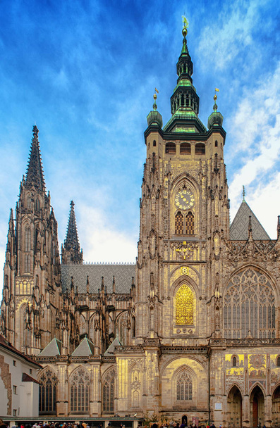 st. vitus kathedraal in Praag - Foto, afbeelding