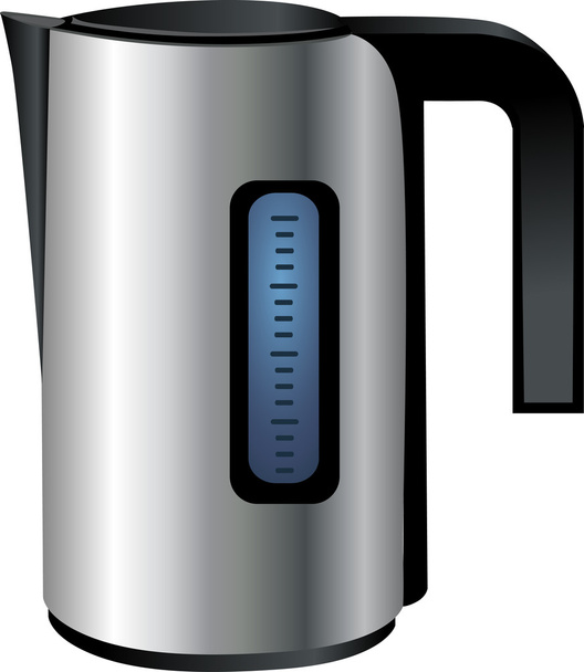 Electric tea kettle - Vektör, Görsel