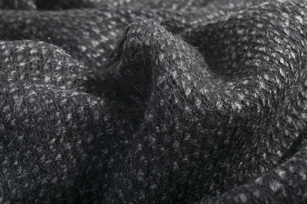 A divattervezők modern szürke szövet-textil  - Fotó, kép