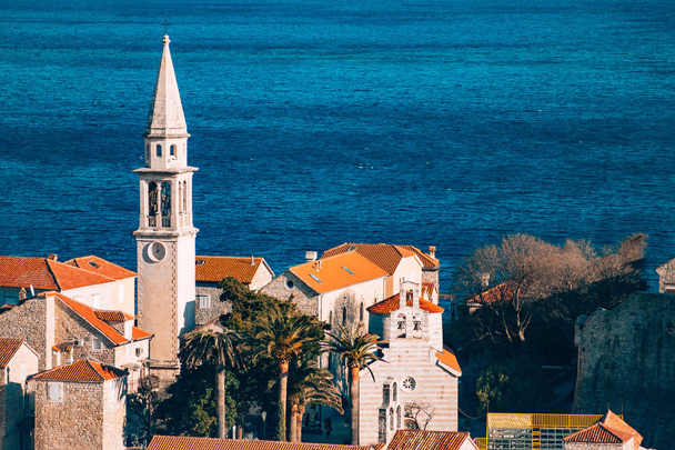 La chiesa di Budva centro storico, Montenegro, baia di Kotor, Balcani
 - Foto, immagini