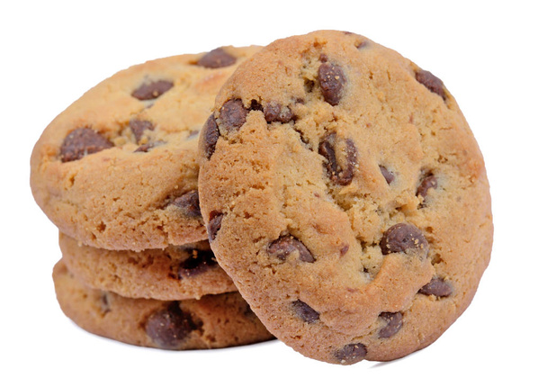 cookie-k fehér háttérrel - Fotó, kép