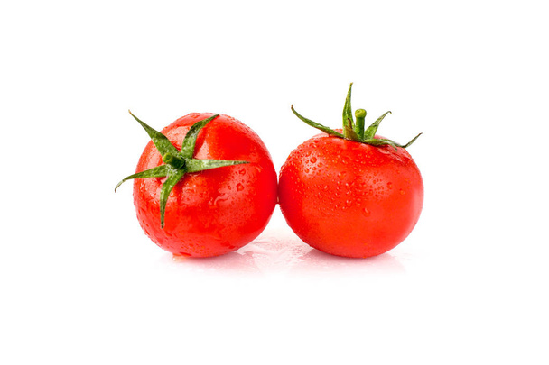 Tomatoes on white background - Fotografie, Obrázek