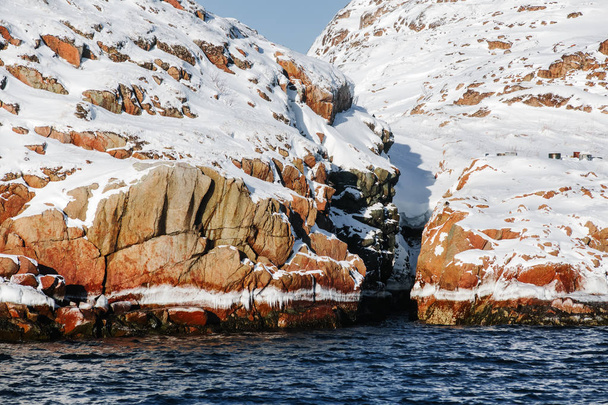 Баренцова моря в Північного Льодовитого океану. Кольський півострів, Росія - Фото, зображення