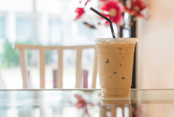 iced coffee in coffee shop - Фото, изображение