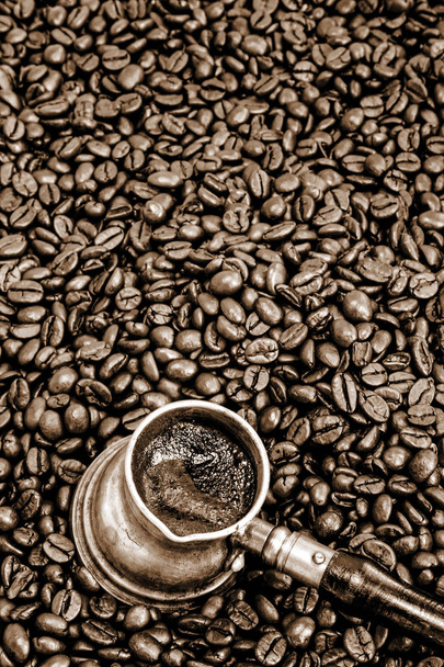 Hot Foaming coffee - Photo, Image