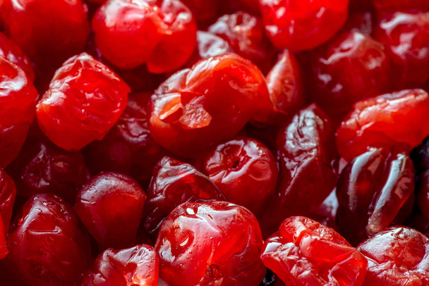 Dried cherries closeup - Photo, Image
