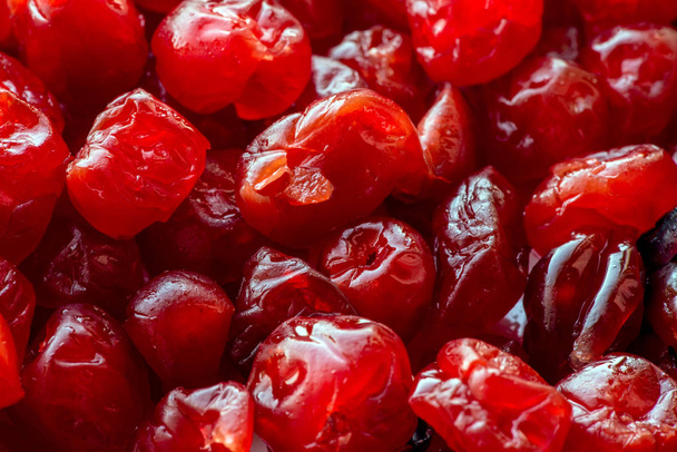 Dried cherries closeup - Φωτογραφία, εικόνα
