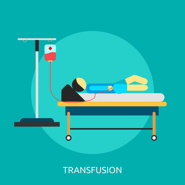 Transfusion Conceptual Design - Vector, Image