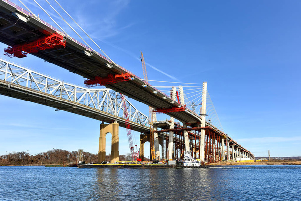 Goethals γέφυρα από το Νιου Τζέρσεϋ - Φωτογραφία, εικόνα