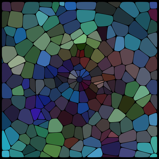 fond abstrait composé de formes géométriques bleues, vertes, violettes avec des bordures noires épaisses, illustration vectorielle
. - Vecteur, image