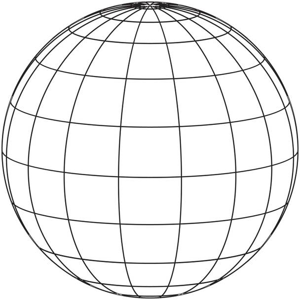 Dibujo de concepto de alambre globo
 - Foto, Imagen