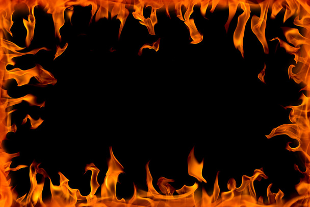 Fire flame,isolated - Foto, Imagem