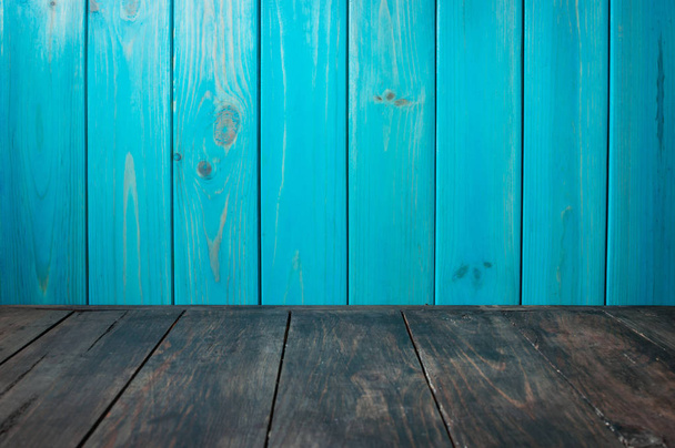 Old painted wood wall - texture or background - 写真・画像