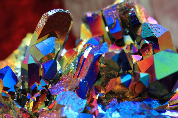 textura de cristal arco iris
 - Foto, imagen