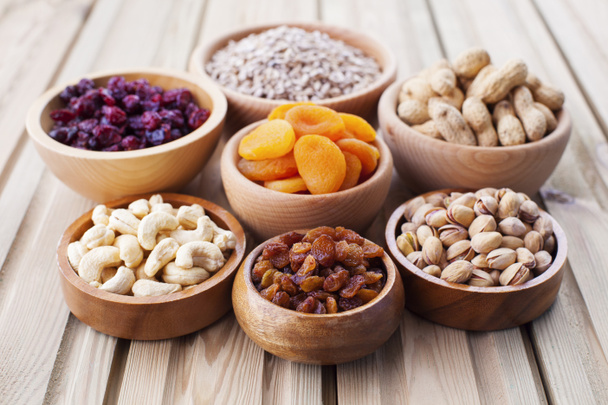 dried fruits and nuts - Photo, Image