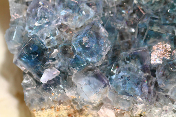 fond minéral fluorite bleu
 - Photo, image