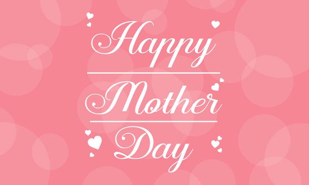 Happy mother day vector art - Вектор,изображение