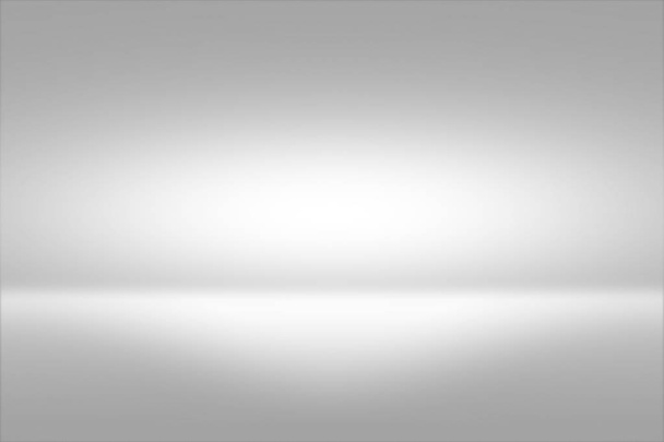 Termék Showscase Spotlight háttér - ropogósra süt és tiszta végtelen horizont fehér padló - Fotó, kép