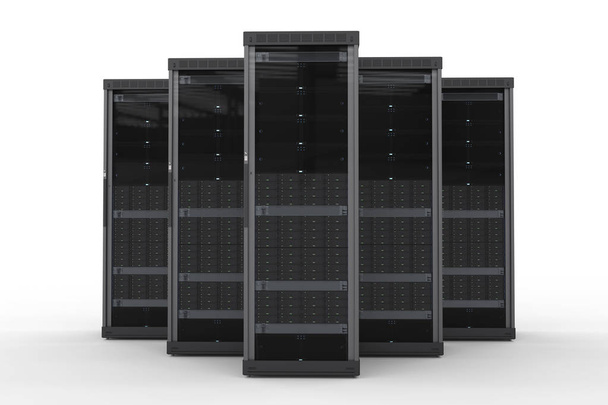 počítačový cluster server  - Fotografie, Obrázek