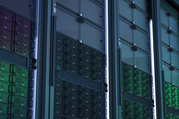 počítačový cluster server  - Fotografie, Obrázek