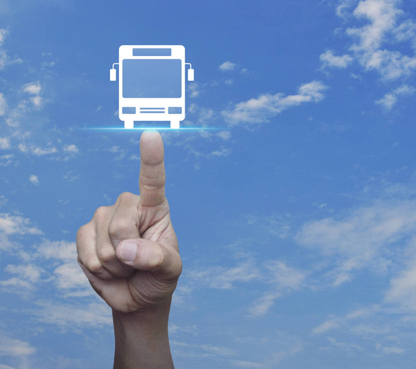Business bus transportation service concept - 写真・画像