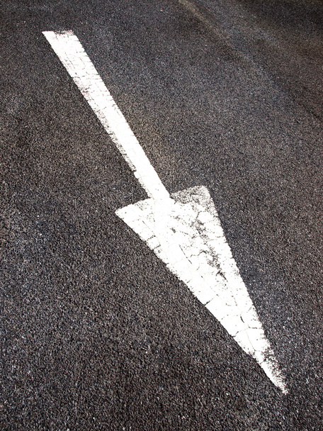 Road arrow - Zdjęcie, obraz