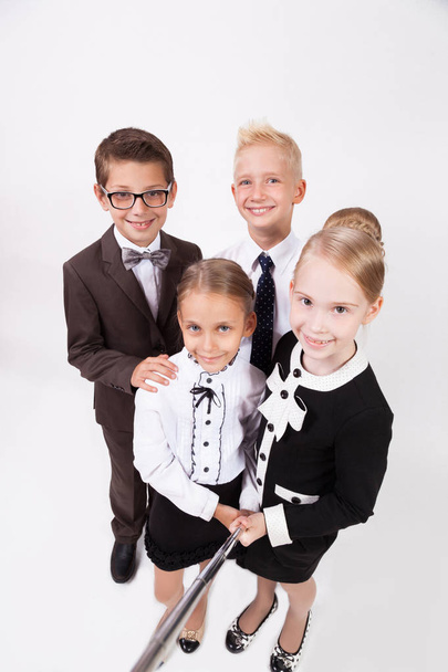 School children in suits - Photo, Image