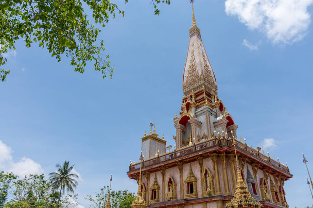 Wat Chalong prowincji świątyni Phuket landmark - Zdjęcie, obraz