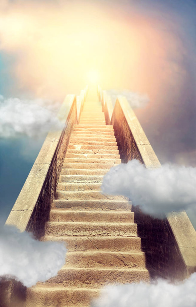kamenné schodiště do nebe  - Fotografie, Obrázek