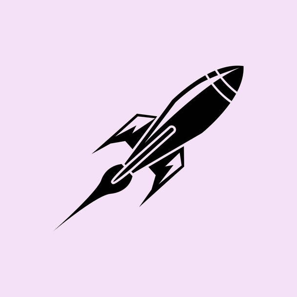 ikona webové raketa - Vektor, obrázek