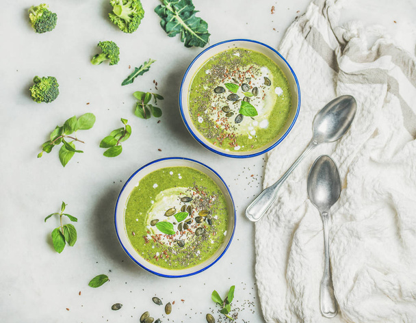  broccoli cream soup  - Фото, зображення