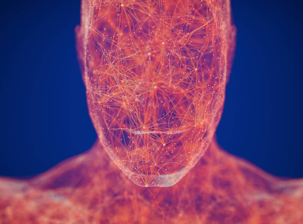 Neurología del cuerpo humano, sistema nervioso
 - Foto, Imagen