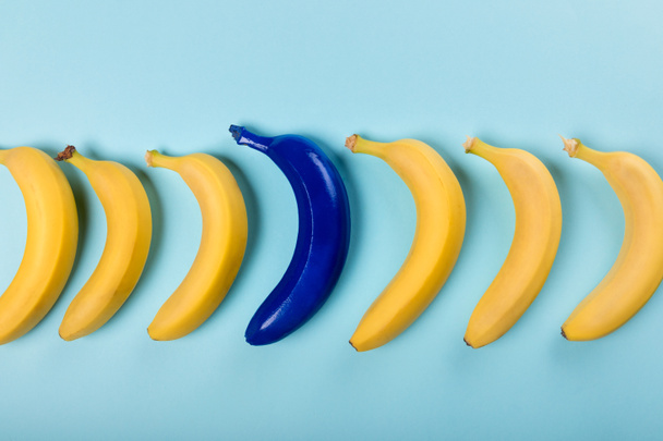 Colorful bananas collection - Фото, изображение