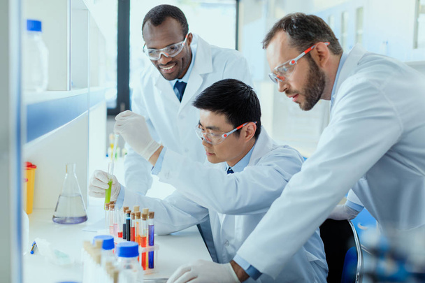 Scientists working in lab  - Photo, Image