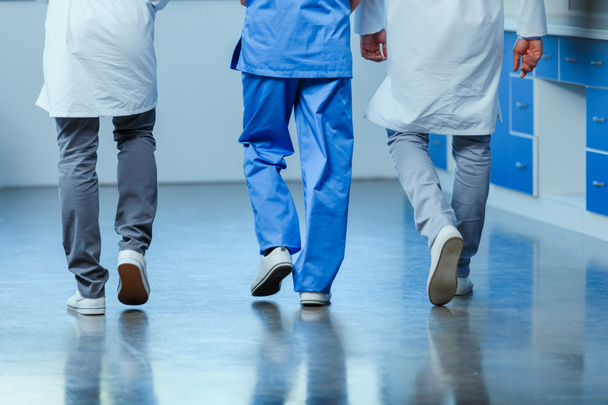 doctors walking in clinic - Photo, image