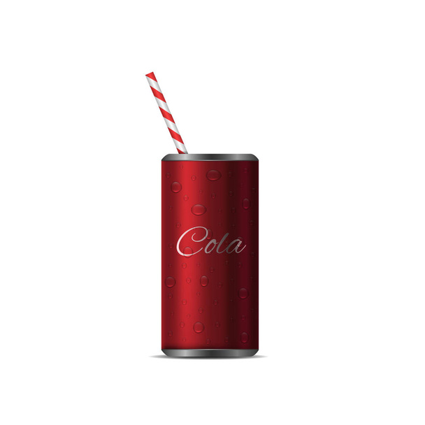 Realistic Cola Can - Vector, Image