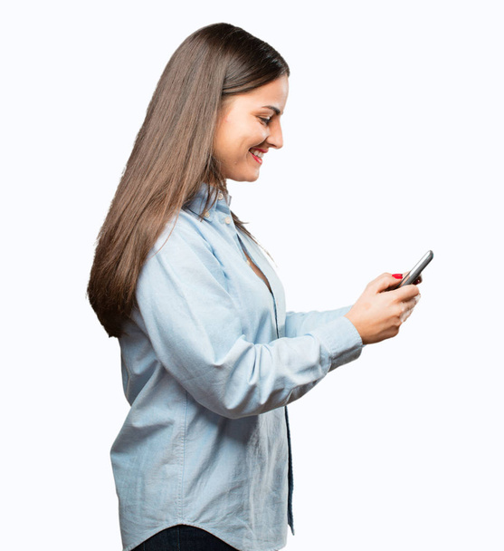 young cool girl with a mobile phone - Foto, Imagen