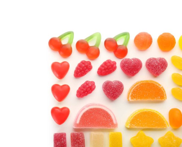 colorful jelly candies - Fotoğraf, Görsel