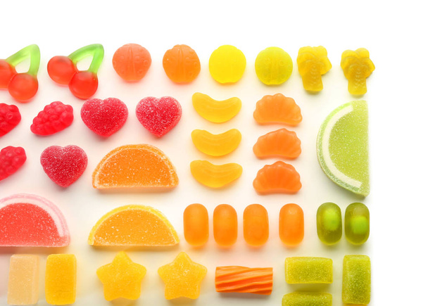 colorful jelly candies - Fotoğraf, Görsel